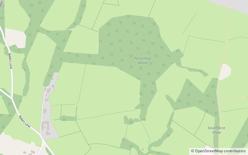 Parsonage Wood location map
