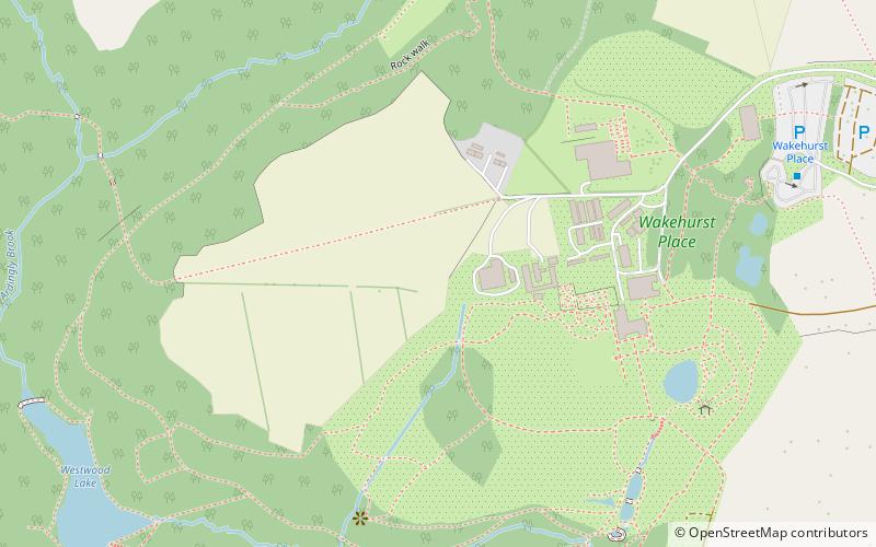 Wakehurst Place location map