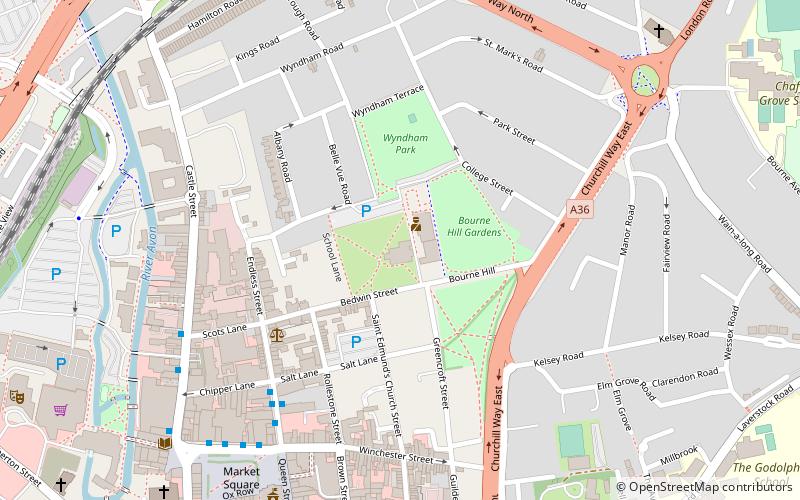 Salisbury Arts Centre location map