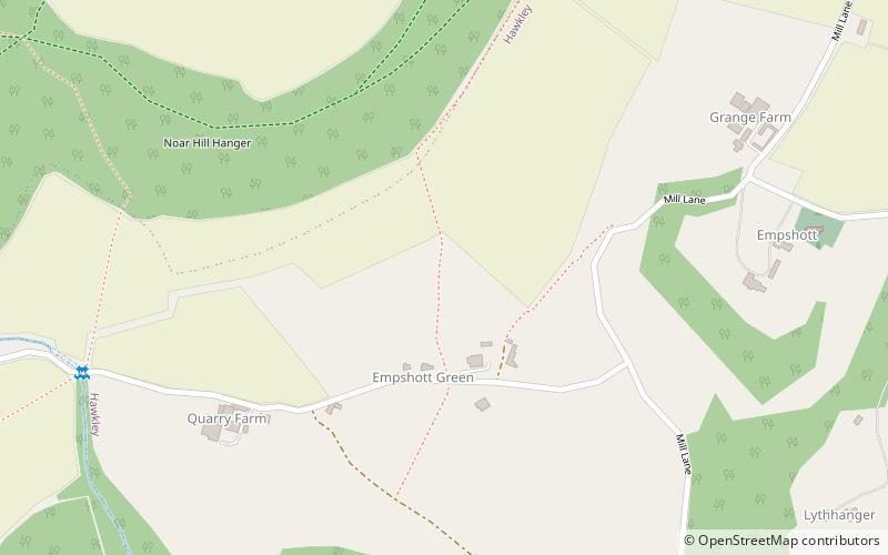 Noar Hill location map
