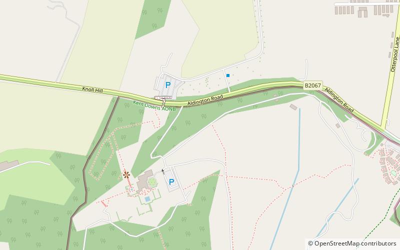 Port Lympne Reserve location map