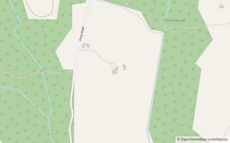 Bilsington Priory location map