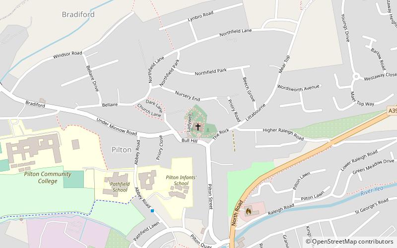 Barnstaple Priory location map