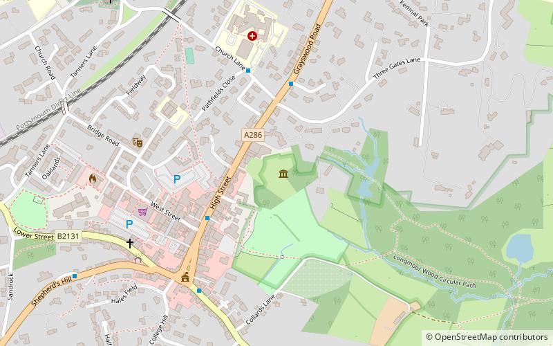 Haslemere Educational Museum location map