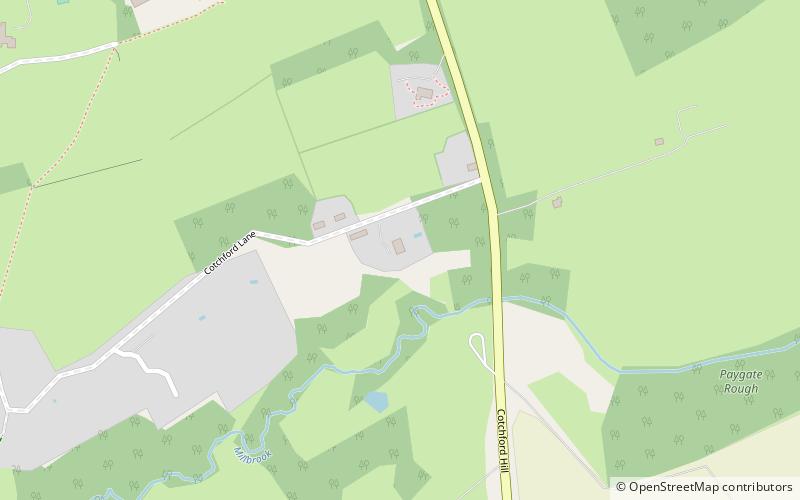 Cotchford Farm location map