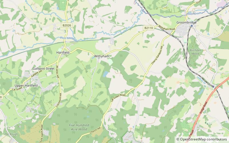 Buckhurst Park location map