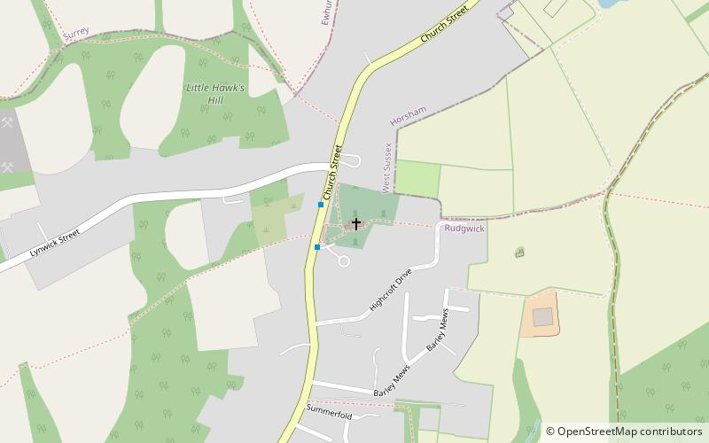 Holy Trinity Church location map