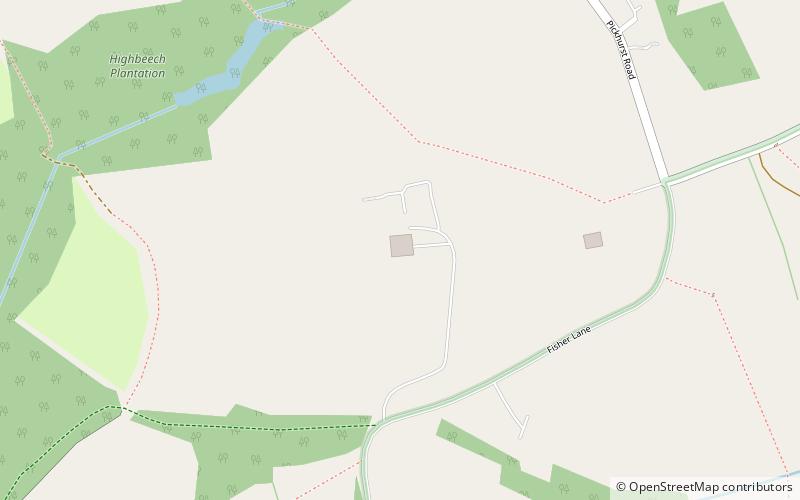 Pickhurst location map