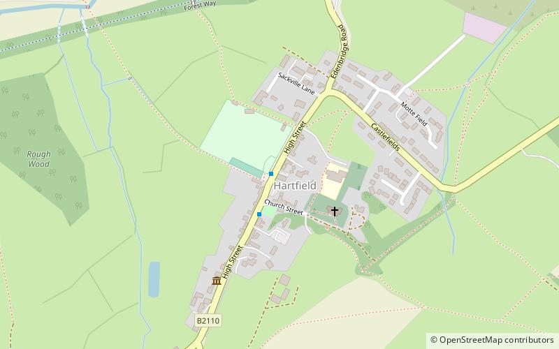 Hartfield Village Hall location map