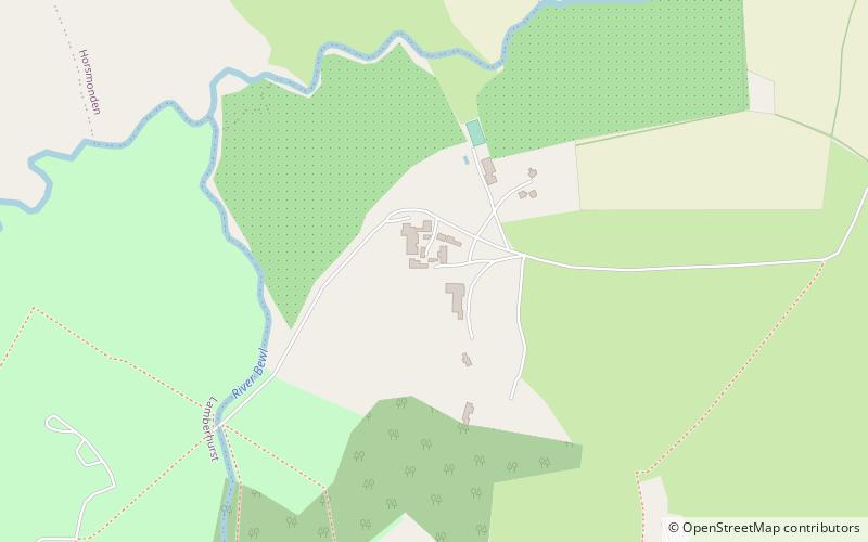 Finchcocks location map