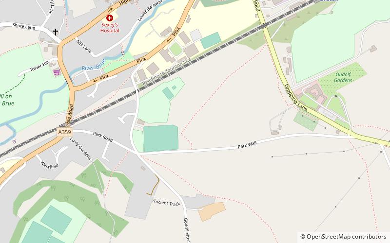 Bruton Dovecote location map
