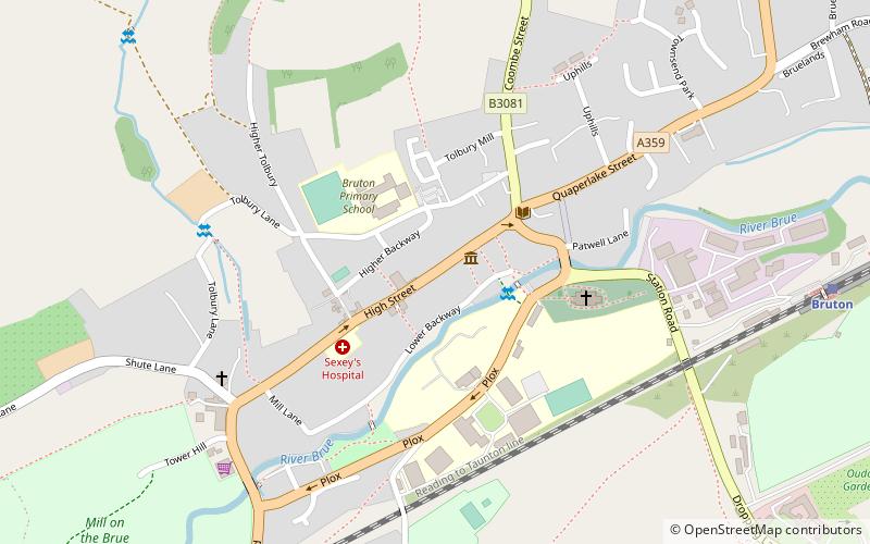 Bow Bridge location map