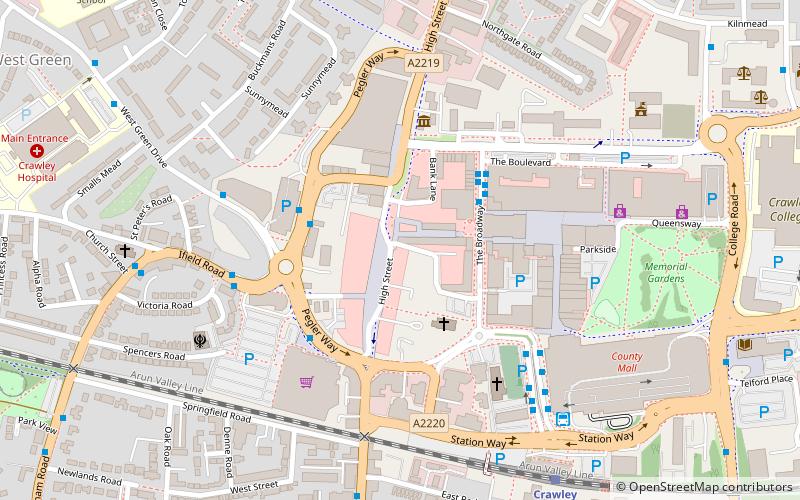 White Hart Inn location map