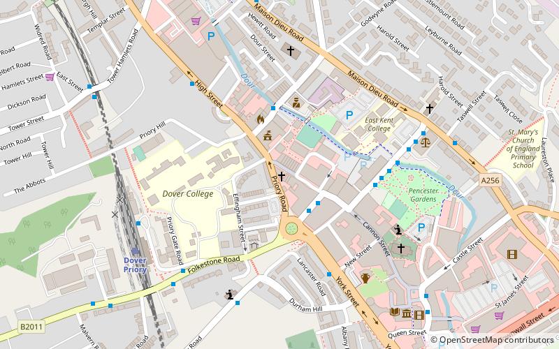 St Edmund's Chapel location map