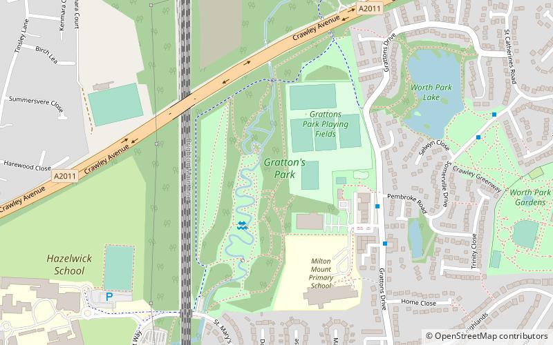 Grattons Park location map