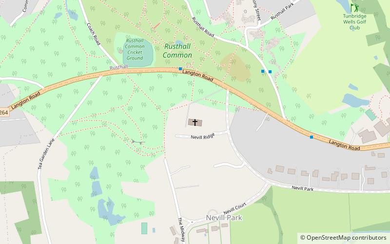 St Paul's Church location map