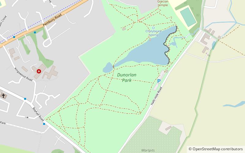 Dunorlan Park location map