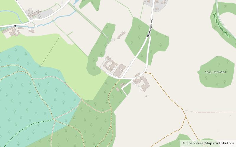 Quantock Lodge location map