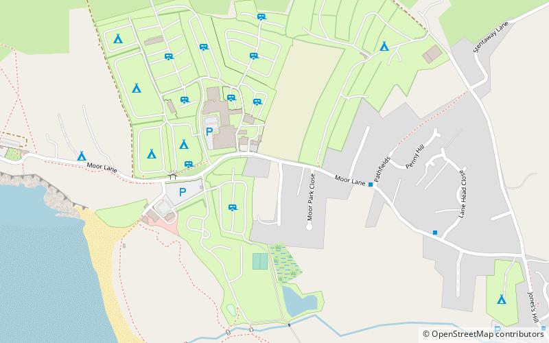 Roylands Riding Stables Croyde location map