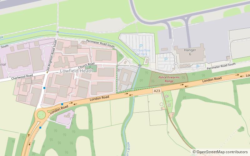 Tinsley House Immigration Removal Centre location map