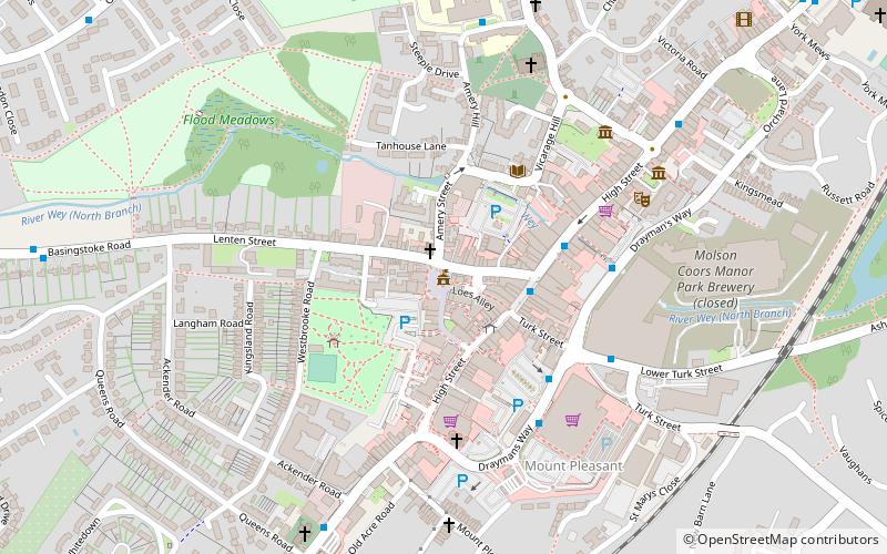 Alton Town Hall location map