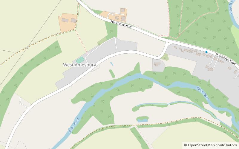 Bluehenge location map