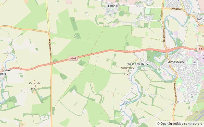 North Wessex Downs location map