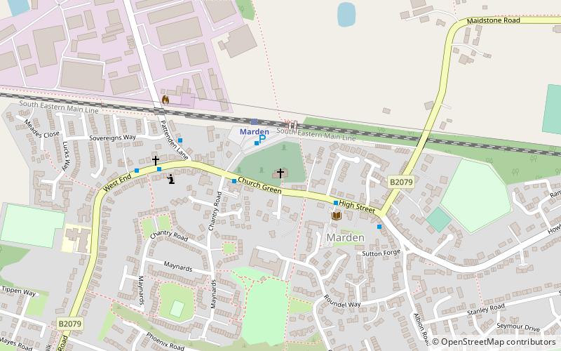 St Michael and All Angels Church location map