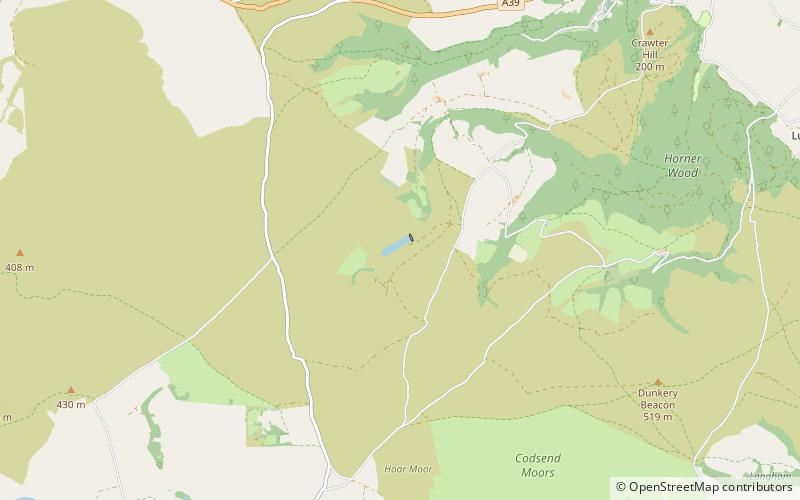 Nutscale Reservoir location map