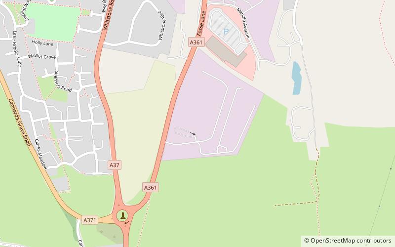 Scheduled monuments in Mendip location map