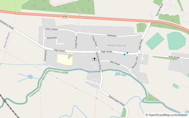 Church of St Peter and St Paul location map