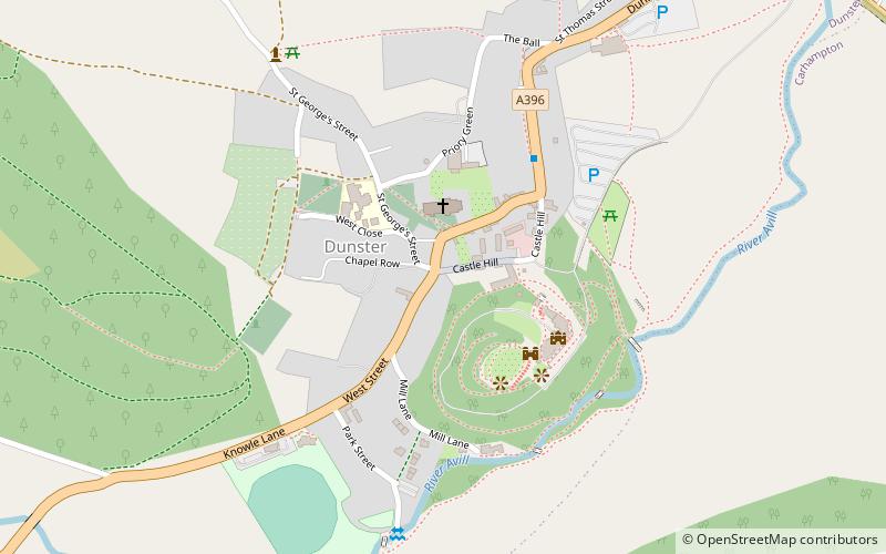 Dunster Museum & Doll Collection location map