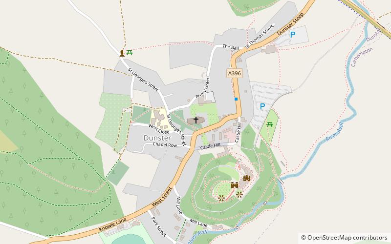 Priory Church of St George location map