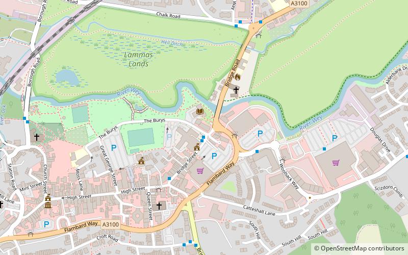 Godalming Congregational Church location map