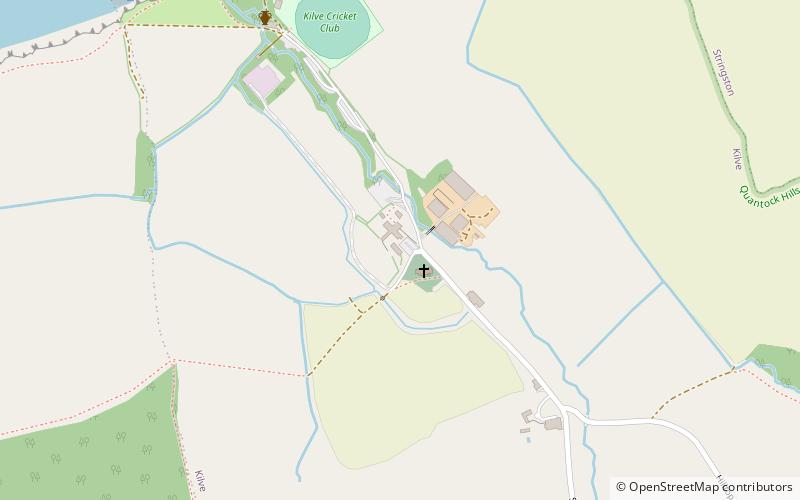Kilve Chantry location map