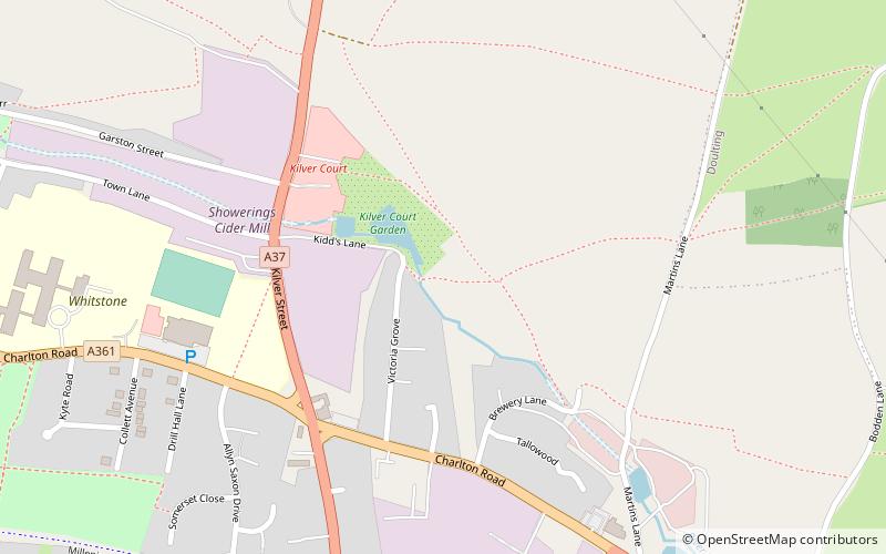 Charlton Viaduct location map