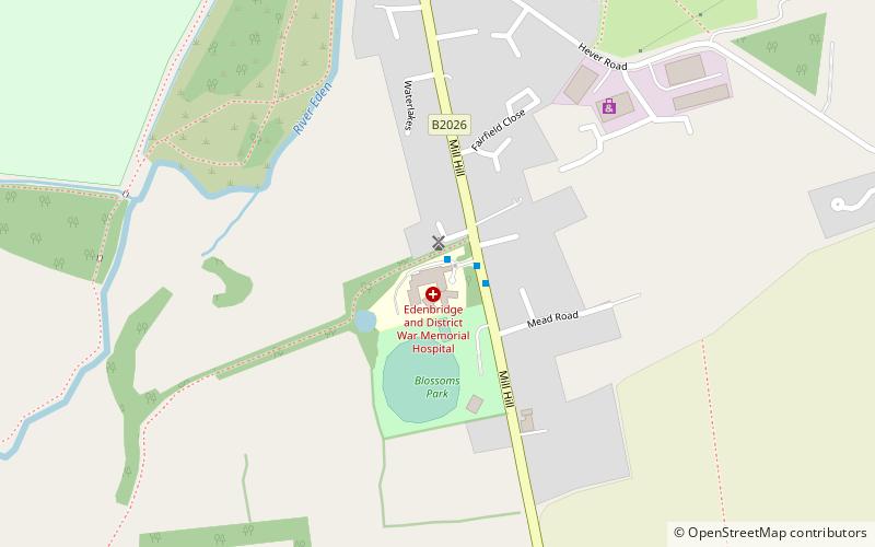 Edenbridge Windmill location map