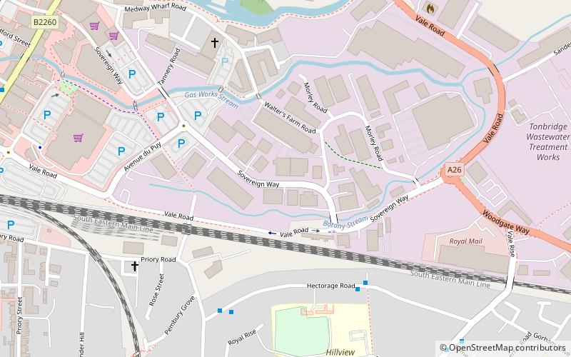 Wear m Out play centre - Tonbridge location map