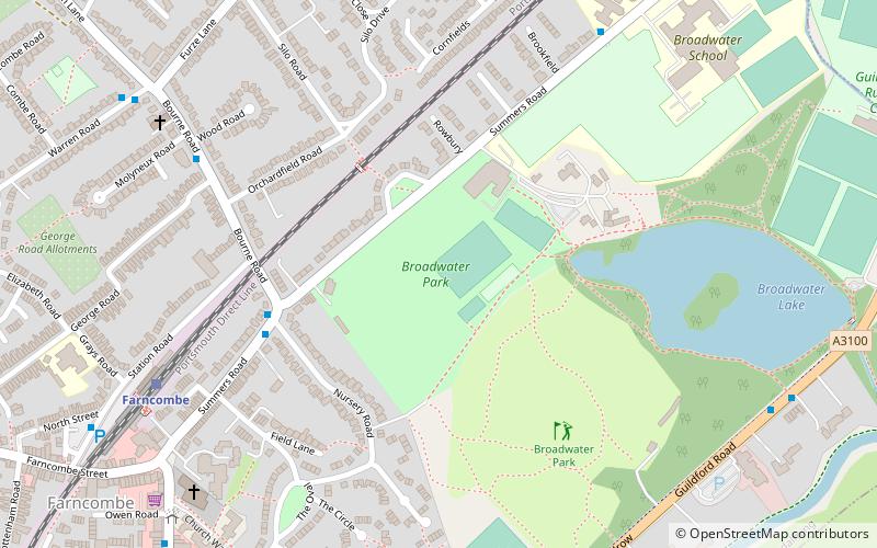 Broadwater Park location map