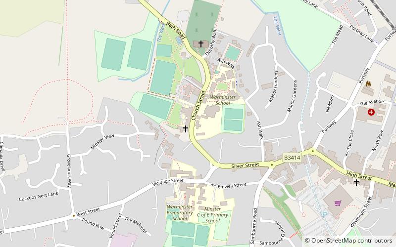 byne house warminster location map