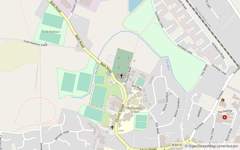 St Denys' Church location map