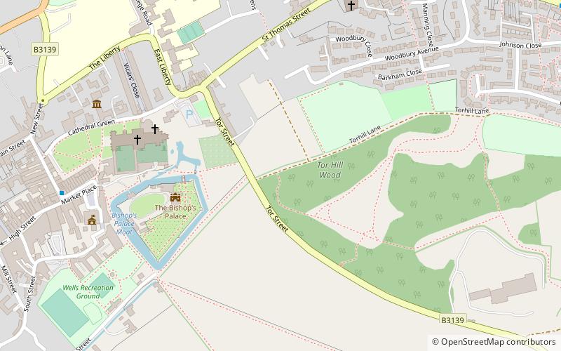 The Old Deanery location map