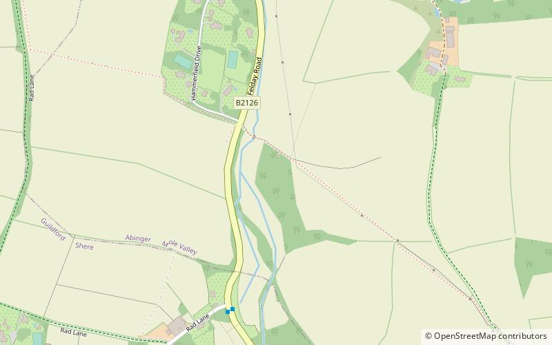 Oxmoor Copse location map