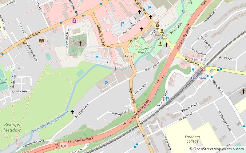 Farnham Maltings location map