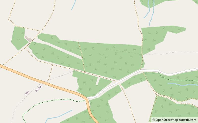 Culbone Stone location map
