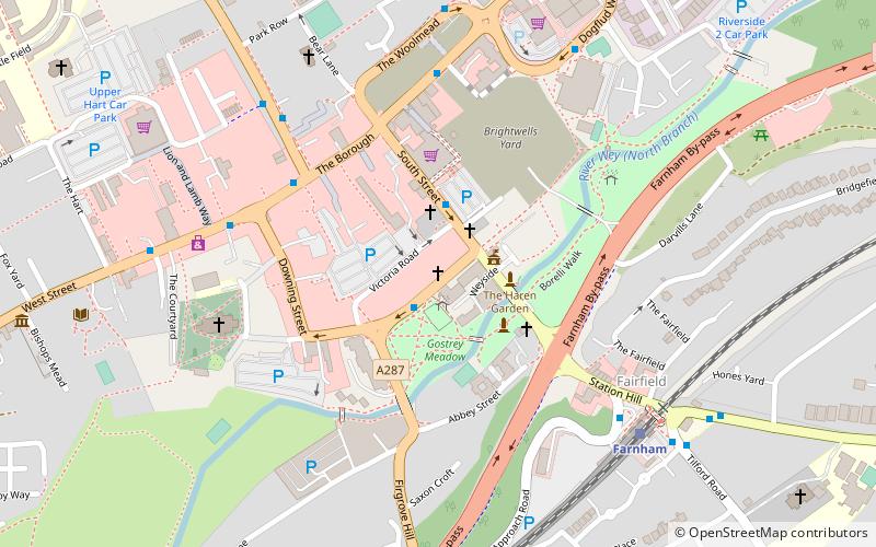 Farnham Vineyard Church location map