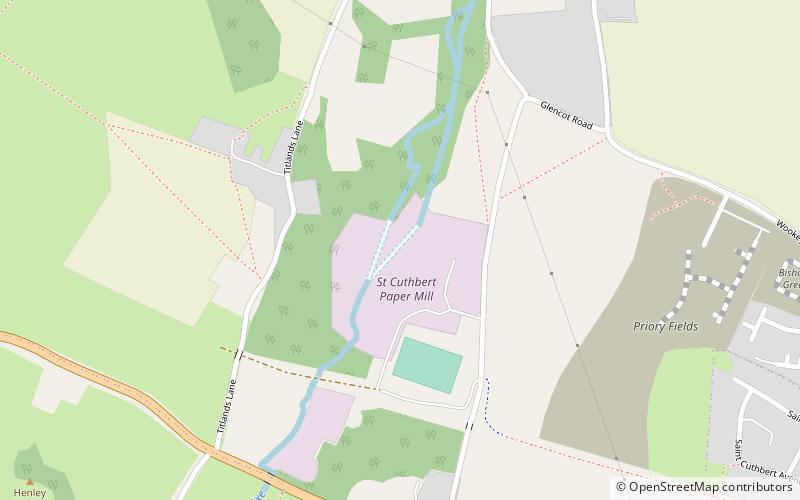 St Cuthberts Mill location map