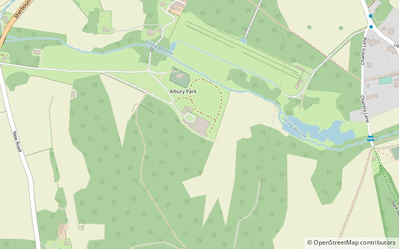 Albury Park location map