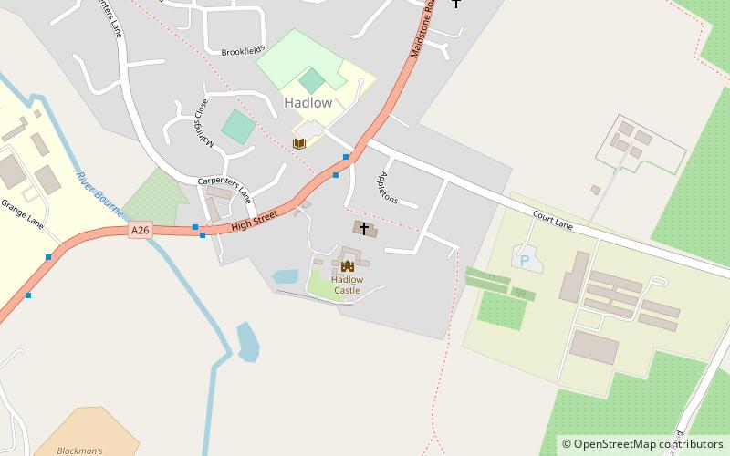 St. Mary's Church location map