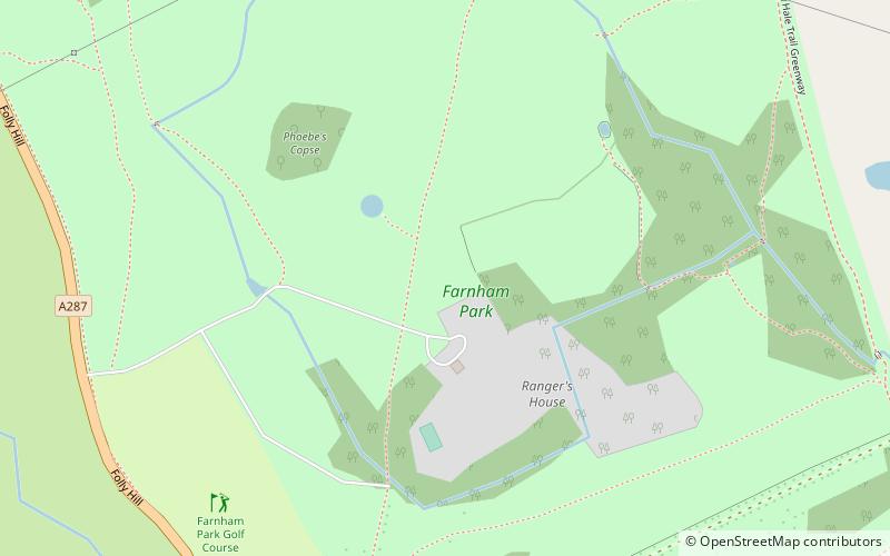 Farnham Park location map